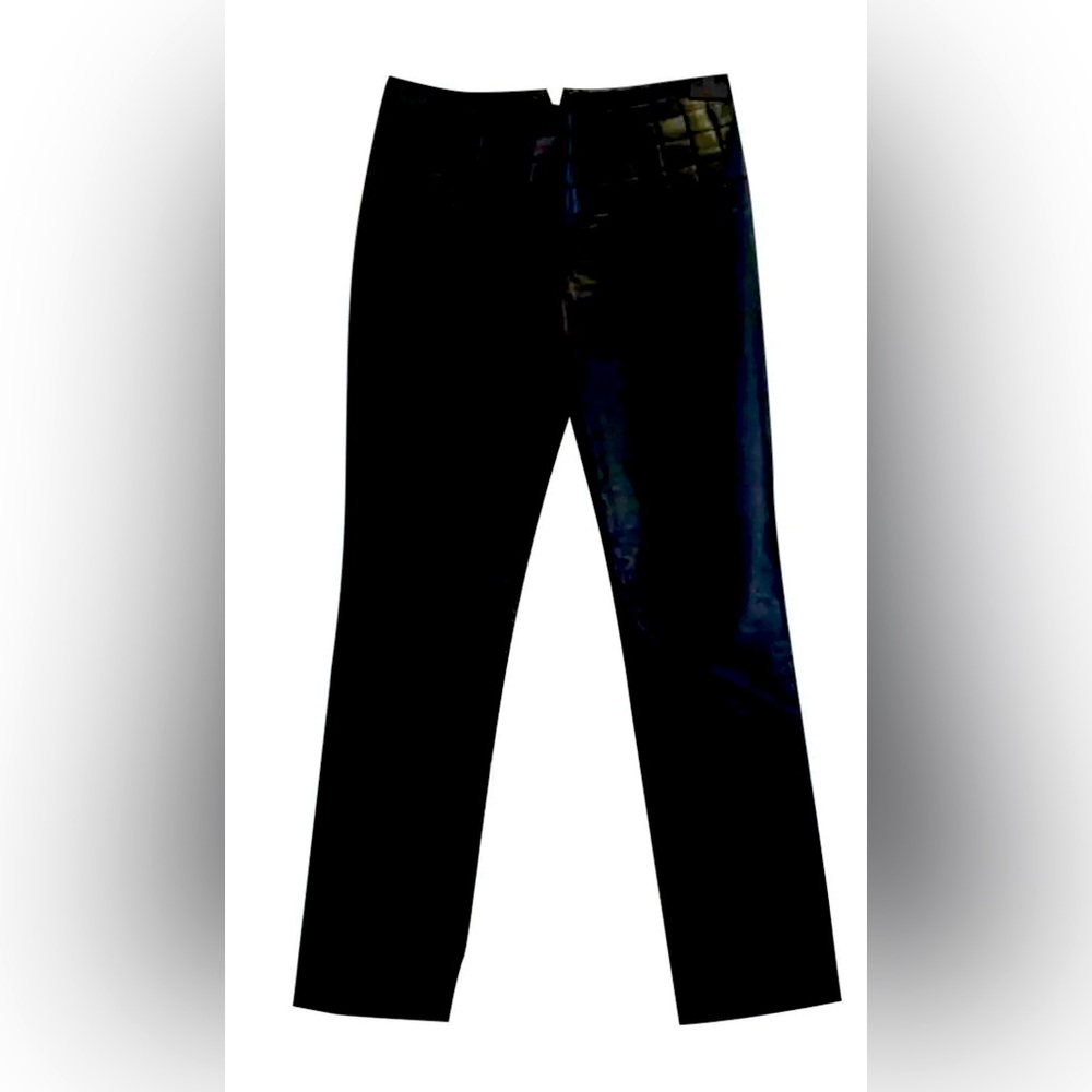 Chanel Black Quilted Lambskin Leather Pants